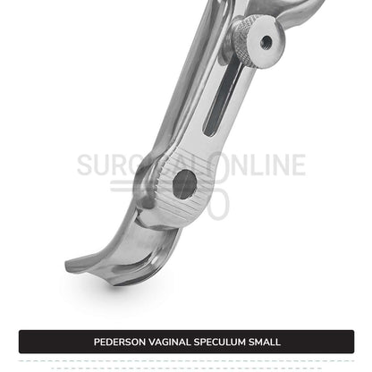Pederson Vaginal Speculum Small, 1/2" (1.3 cm) X 3" (7.6 cm)