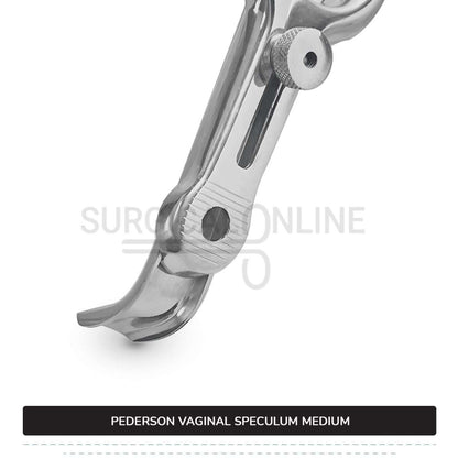 Pederson Vaginal Speculum Medium, 7/8" (2.2 cm) X 4" (10.2 cm)