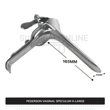 Pederson Vaginal Speculum X-Large, 1" (2.5 cm) X 6 1/4" X (16.5cm)
