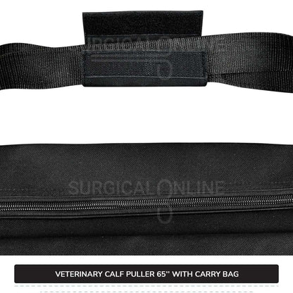 Ratchet Style Calf Puller 65″ With Bag Heavy Duty Calving Extractor Stainless Steel Surgical Veterinary Instruments