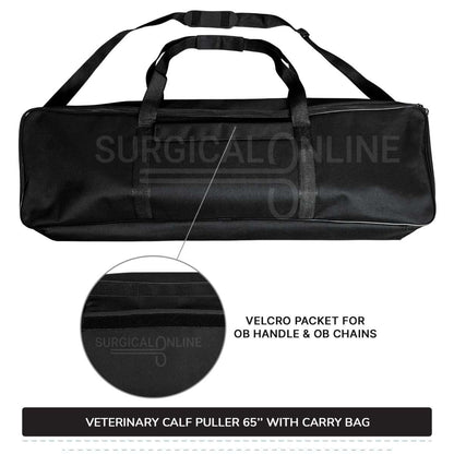 Ratchet Style Calf Puller 65″ With Bag Heavy Duty Calving Extractor Stainless Steel Surgical Veterinary Instruments