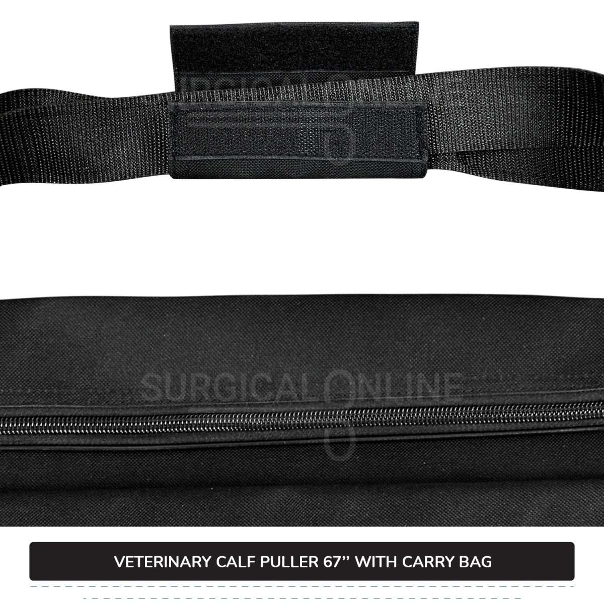 Ratchet Style Calf Puller 67″ With Bag Heavy Duty Calving Extractor Stainless Steel Surgical Veterinary Instruments