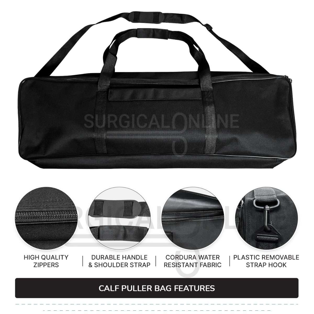 Ratchet Style Calf Puller 67″ With Bag Heavy Duty Calving Extractor Stainless Steel Surgical Veterinary Instruments