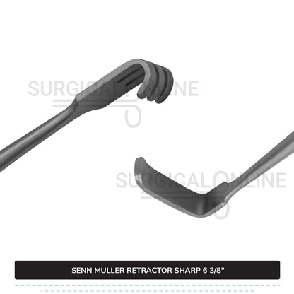 SENN Muller Retractor Blunt 6 3/8"