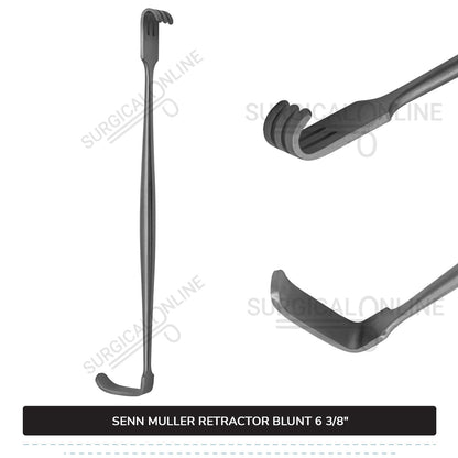 SENN Muller Retractor Blunt 6 3/8"