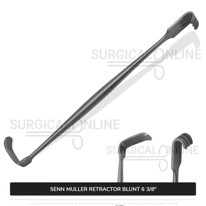 SENN Muller Retractor Blunt 6 3/8"