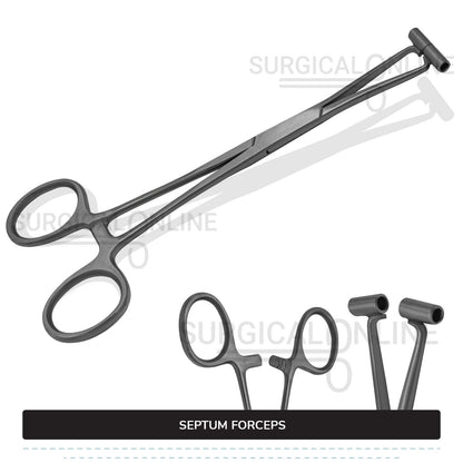 Septum Forceps 6″