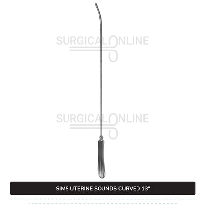 Sims Uterine Sounds Curved 13″