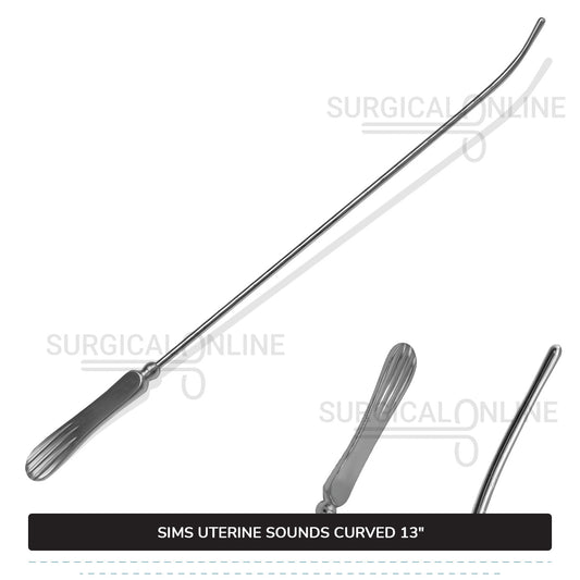 Sims Uterine Sounds Curved 13″