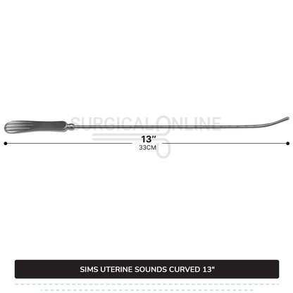 Sims Uterine Sounds Curved 13″