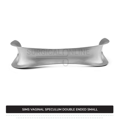 Sims Vaginal Speculum Small 1″ (2.5 cm) x 2 1/2″ (6.4 cm) And 1 1/4" (3.2 cm) x 3" (7.6 cm) Double-Ended