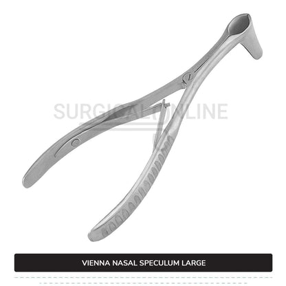 Vienna Nasal Speculum Large ( Adult), 5.75" (14.6 cm) Diagnostic ENT Surgical