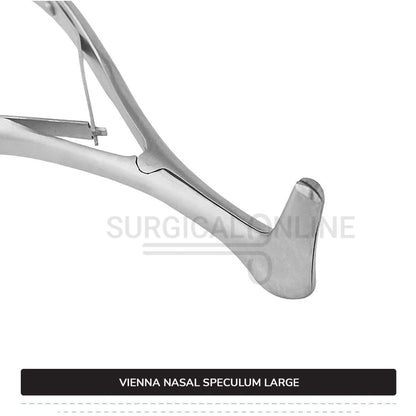 Vienna Nasal Speculum Large ( Adult), 5.75" (14.6 cm) Diagnostic ENT Surgical