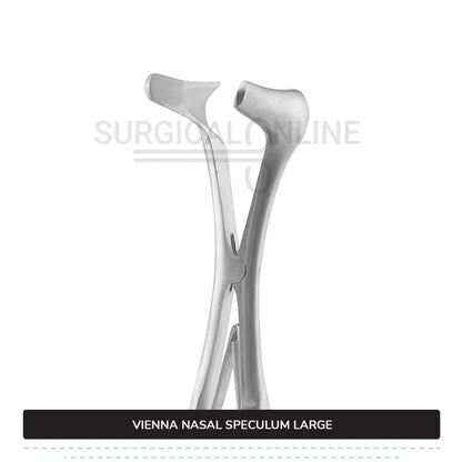 Vienna Nasal Speculum Large ( Adult), 5.75" (14.6 cm) Diagnostic ENT Surgical
