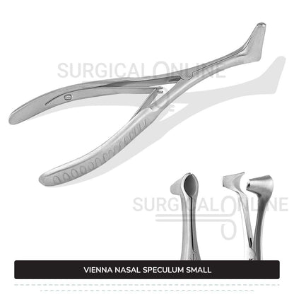Vienna Nasal Speculum Small (Infant), 5.75" (14.6 cm) Diagnostic ENT Surgical